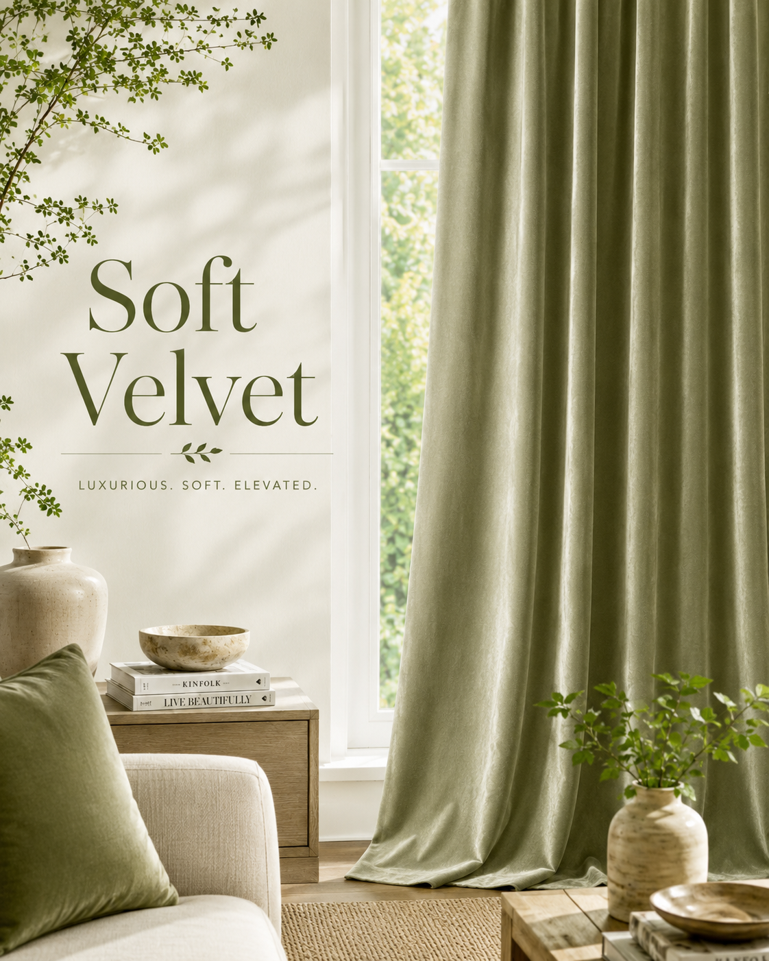 Dawn-test Velvet Drapes