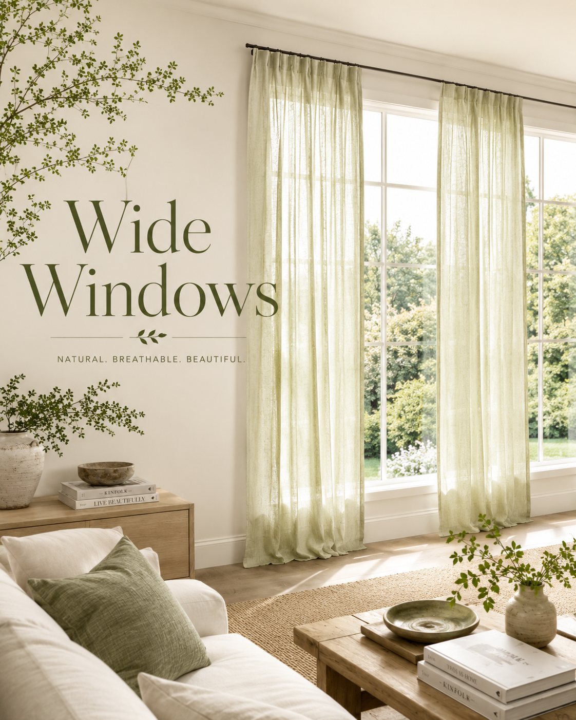 Dawn-test Wide Windows Curtain
