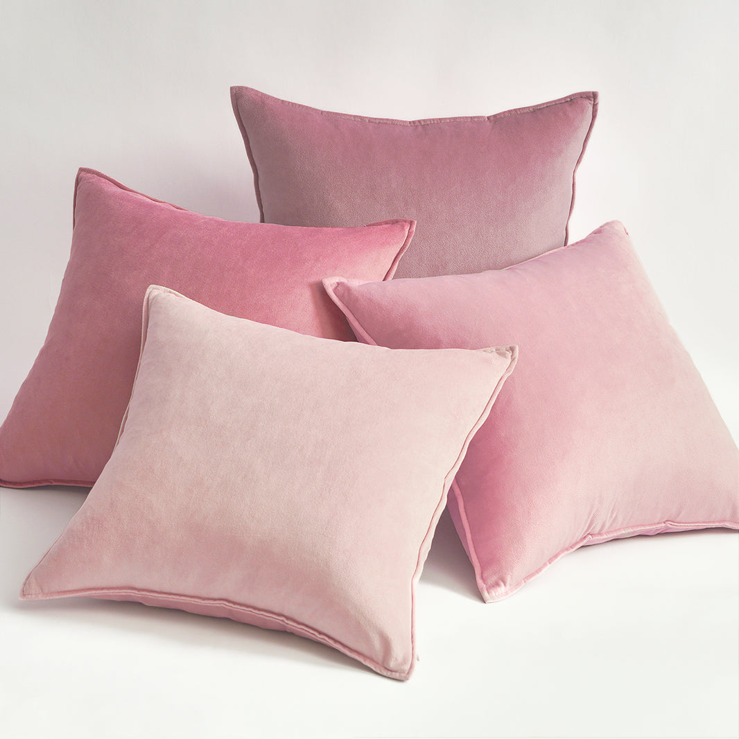 Topfinel Square Velvet Gradient Pillow Cover Set Of 4