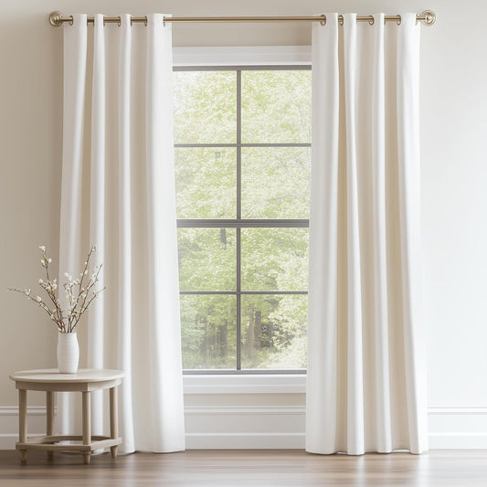 Luxury Velvet Grommet Room-Darkening Curtains