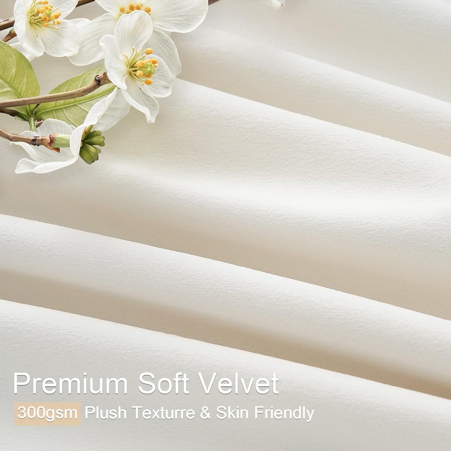 Luxury Velvet Pinch Pleat Room Darkening Drapes, 2 Panels