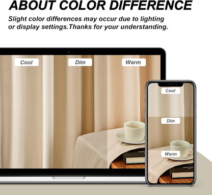 Luxury Velvet Grommet Room Darkening Curtains, 2 Panels