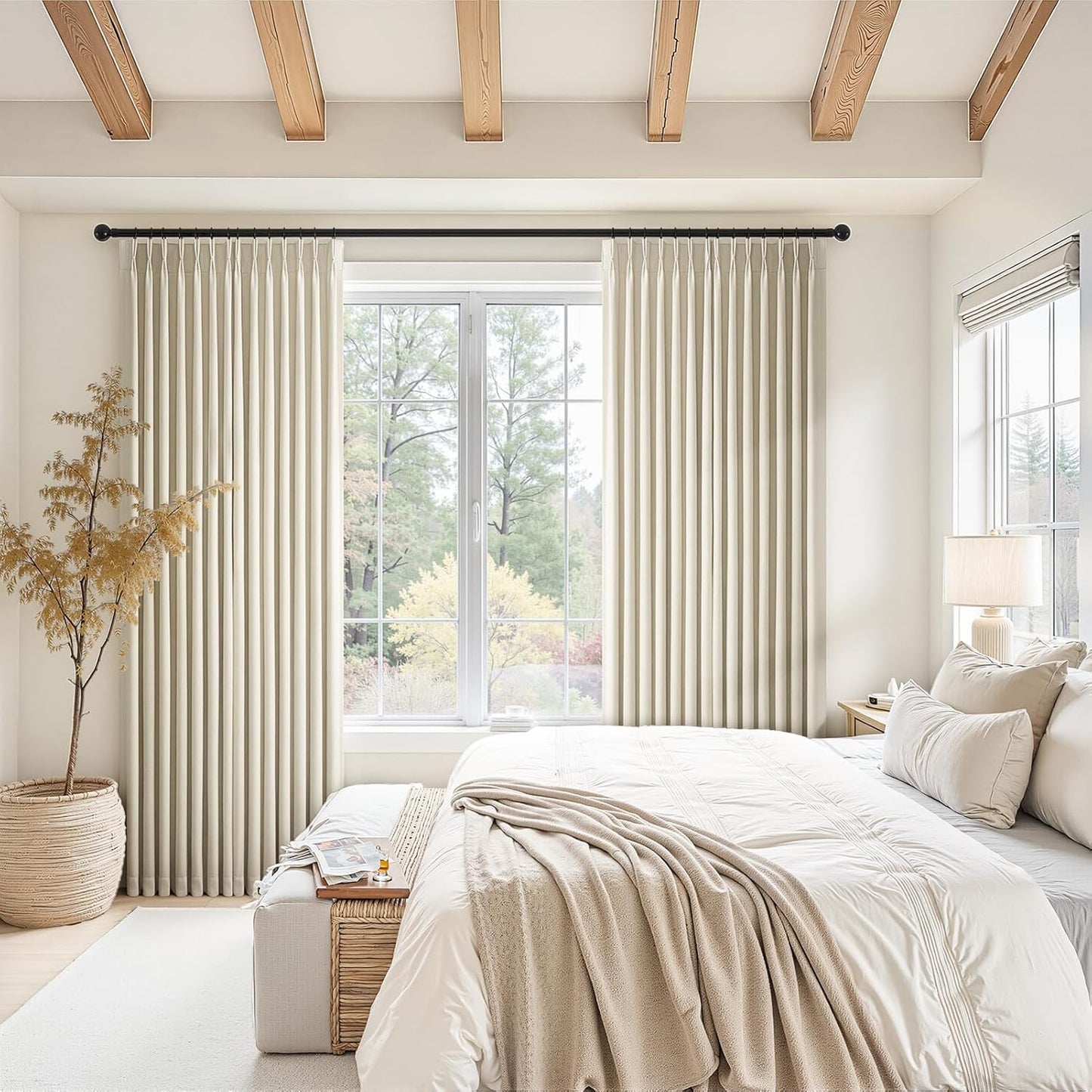 [color:natural] Natural curtain room scene
