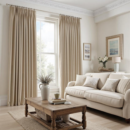 Velvet Pinch Pleat Room Darkening Drapes, 2 Panels