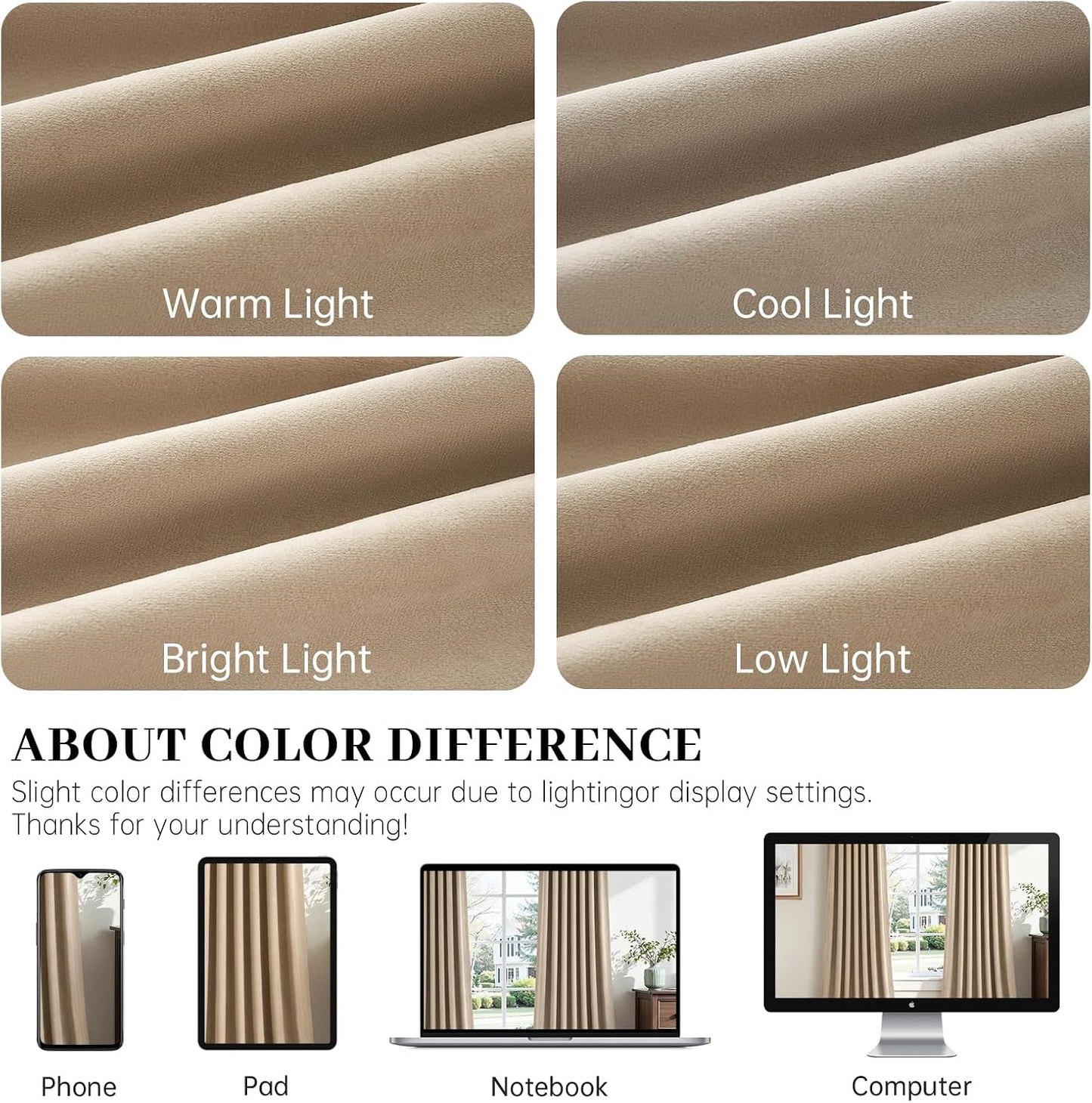 Luxury Velvet Pinch Pleat Room Darkening Drapes, 2 Panels