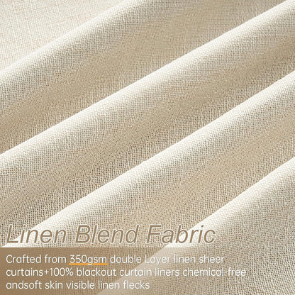 Natural curtain detail