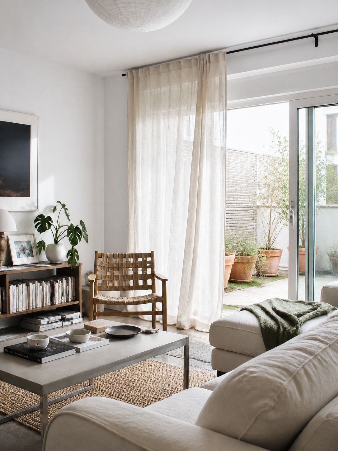 Sunlit Ease  / LIVING ROOM