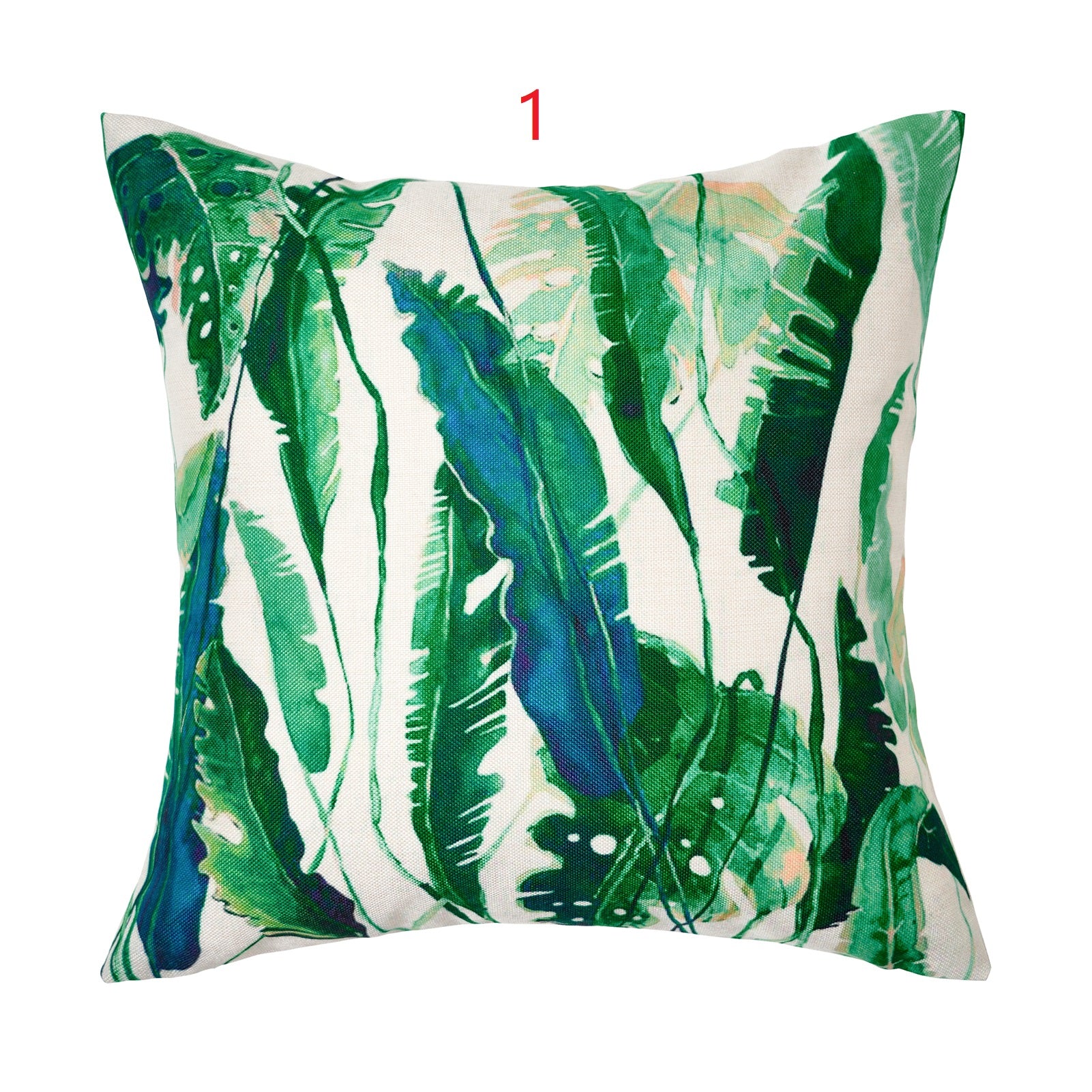 Palm Leaves Throw Pillow Covers