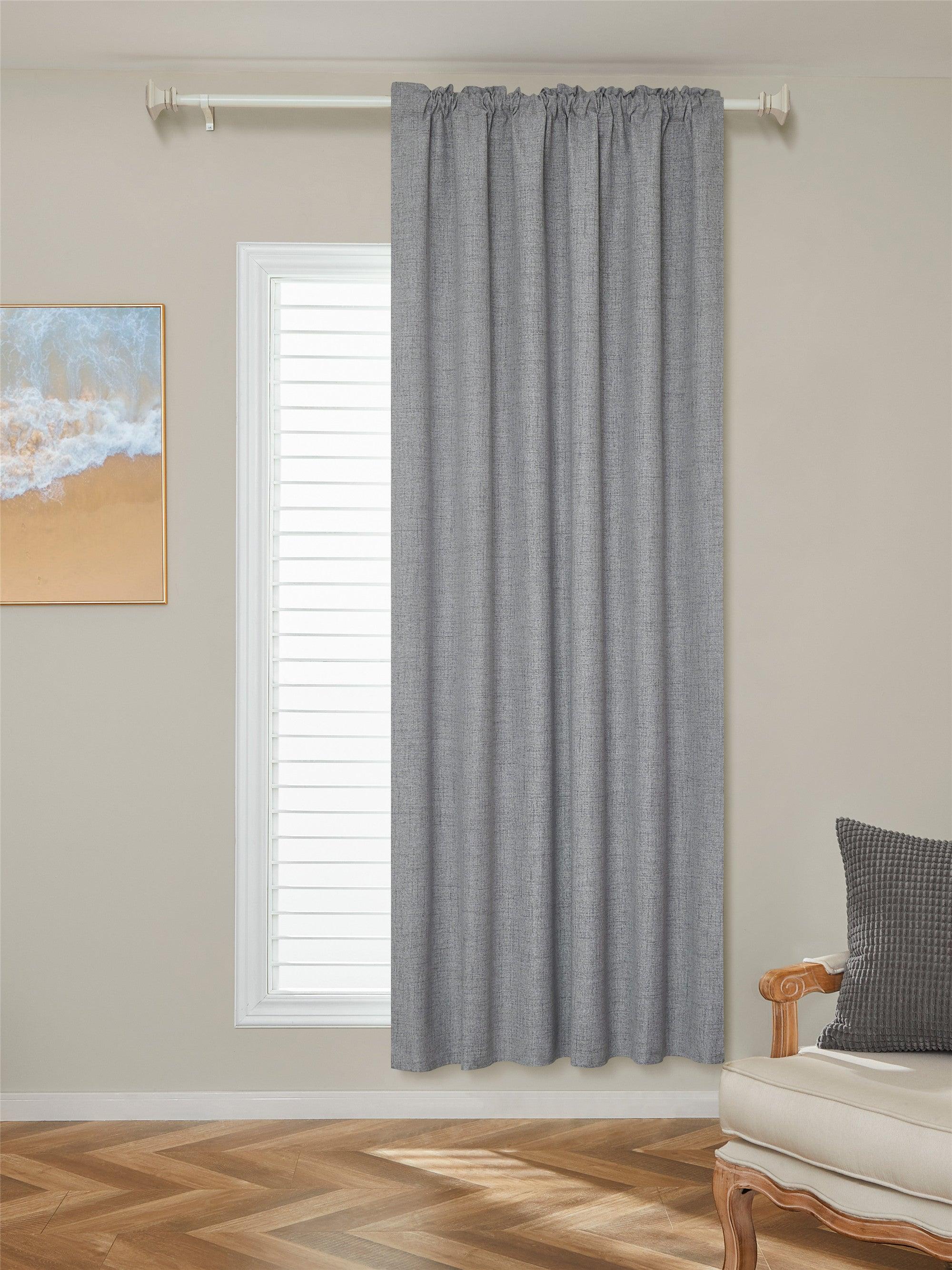 Topfinel Faux Linen 100% Blackout Insulating Curtains Suit Baby Night Shift Worker For Bedroom - Topfinel