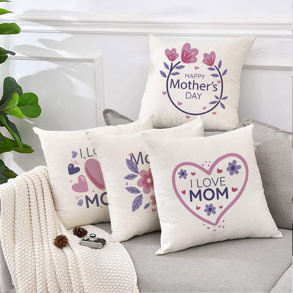 Happy Mother's Day Personalized Pillow Covers