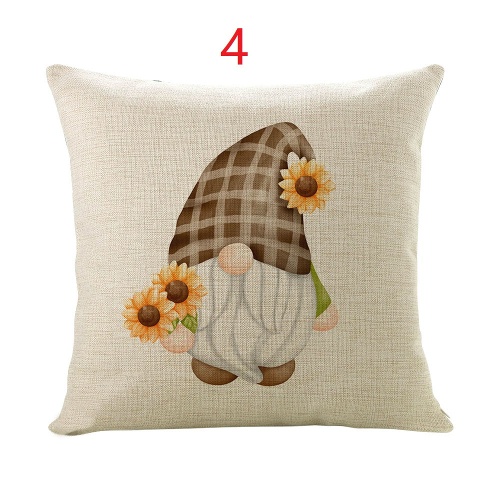 Gnome Decorative Throw Pillow Covers