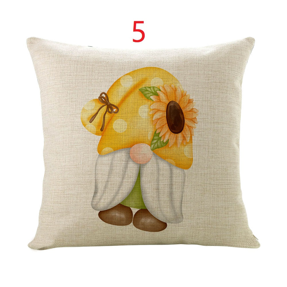 Gnome Decorative Throw Pillow Covers