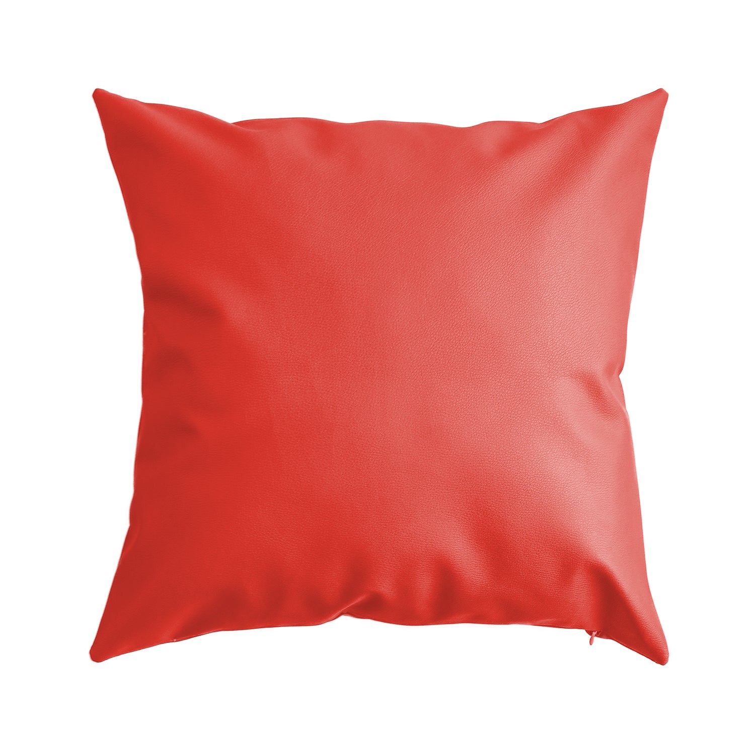 Modern Faux Leather Throw Pillow Covers Outdoor Decorative