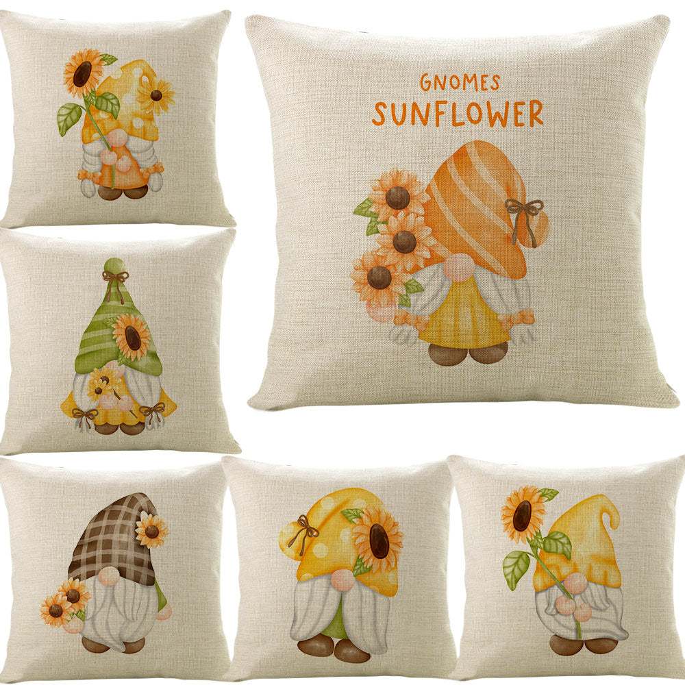 Garden Series Decorative Throw Pillow Covers,Farmhouse Sofa Couch for Home Decors