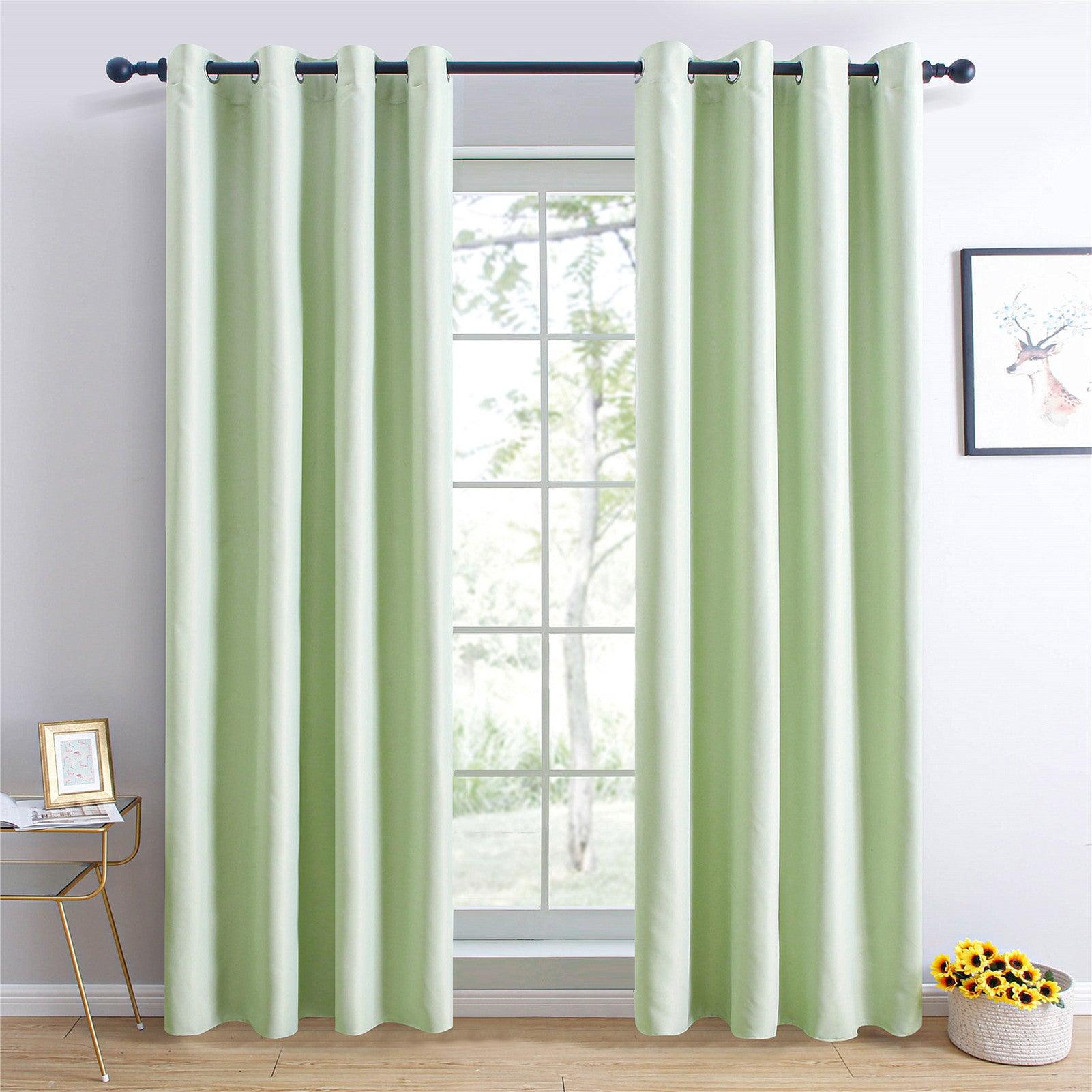 Topfinel Solid Color 100% blackout curtains for bedroom, sun zero blackout curtains - Topfinel