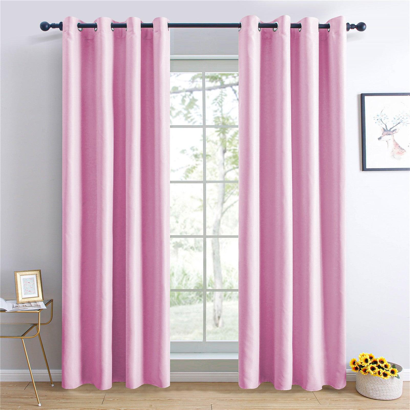 Topfinel Solid Color 100% blackout curtains for bedroom, sun zero blackout curtains - Topfinel