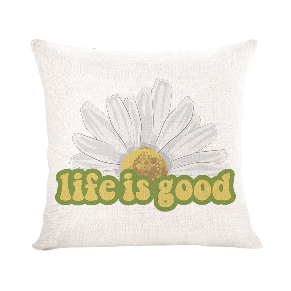 Daisy Decorations Pillows Covers for Living Room