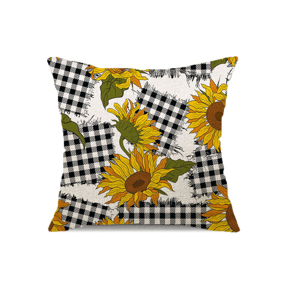 Farmhouse Spring Flower Pillow Covers for Sofa Couch Bed Car Home Decorations