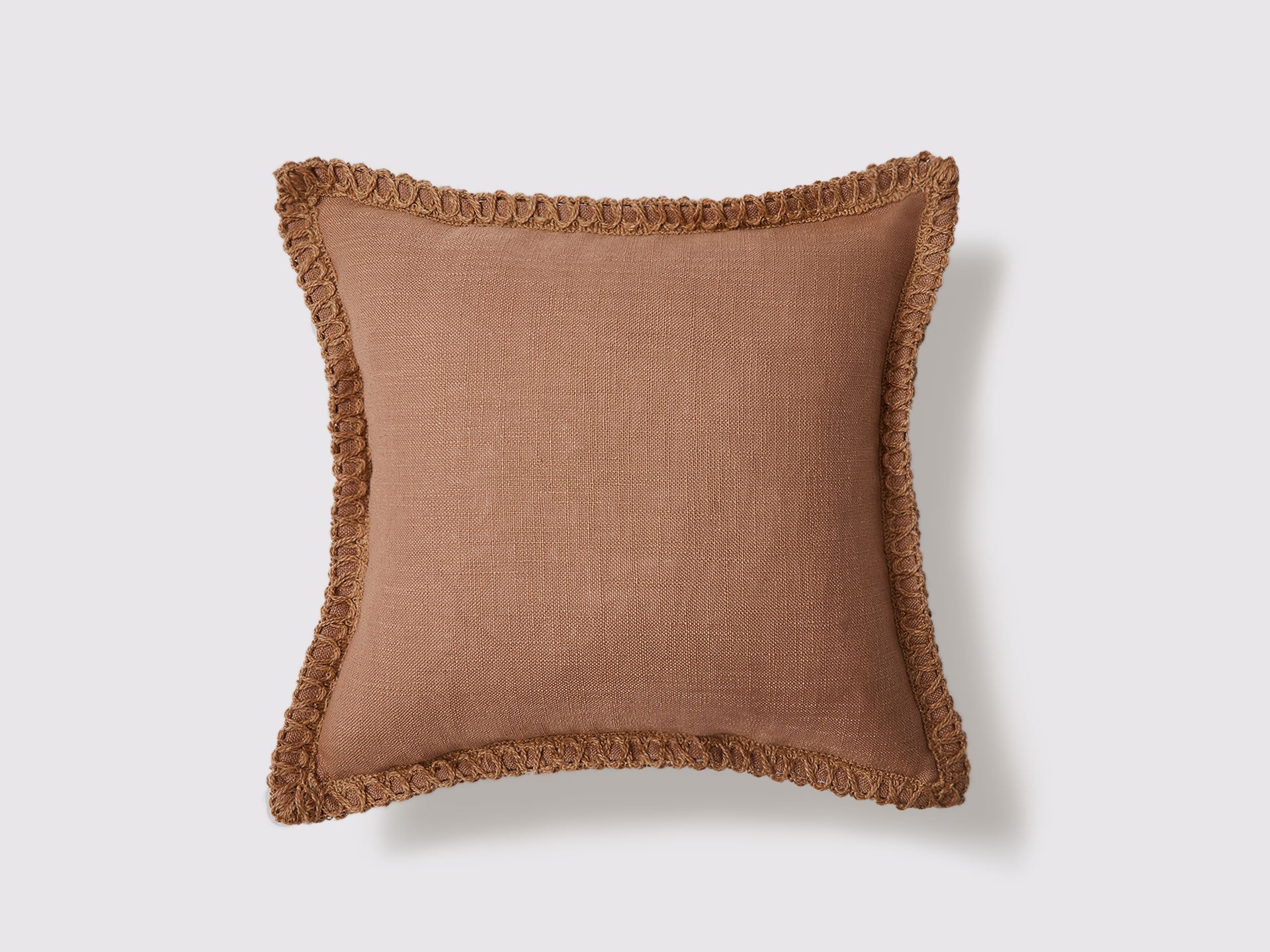 Boho Farmhouse Linen Pillow Cover
